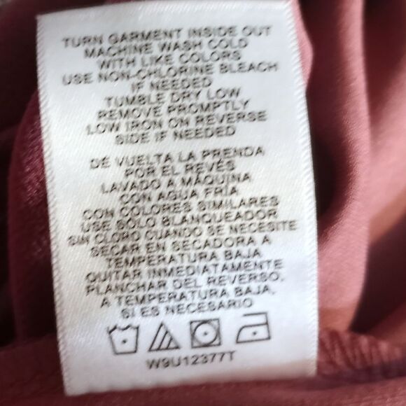 WALLFLOWER DK MAUVE SWING DRESS SZ.S EUC - Picture 9 of 9